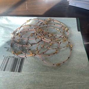 Seasonal Whispers bracelet set 9 pc rose gold